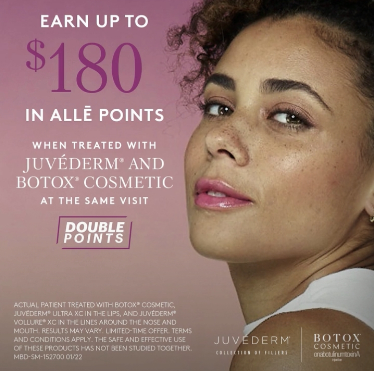 Botox double points