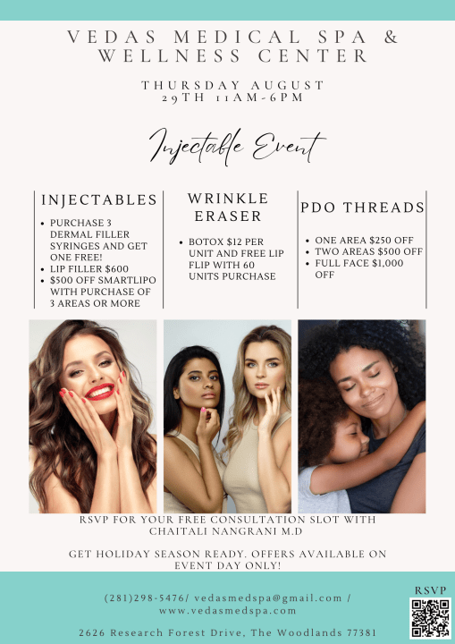 Image of happy women ready to have their Holiday aesthetic treatments